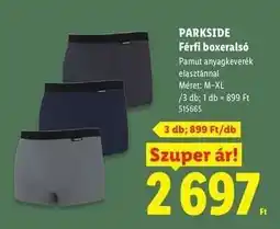 Lidl PARKSIDE Férfi boxeralsó ajánlat