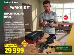 Lidl Parkside Performance Premium akkus fúró-csavarozó készlet ajánlat