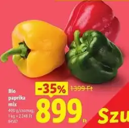Lidl Bio paprika mix ajánlat
