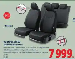 Lidl Ultimate Speed Autóülés-huzatszett ajánlat