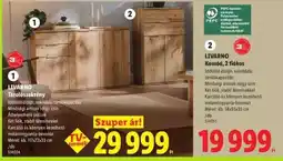 Lidl Livarno Komód, 2 fiókos ajánlat