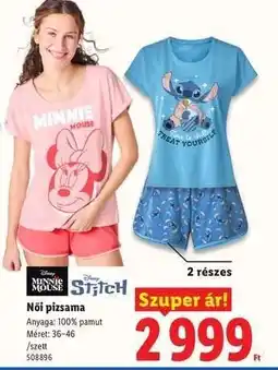 Lidl Női pizsama ajánlat