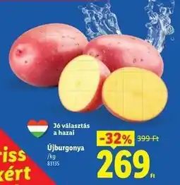 Lidl Újburgonya ajánlat