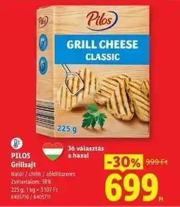 Lidl PILOS Grillsajt ajánlat