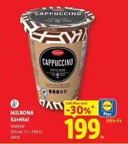 Lidl MILBONA Kávéital ajánlat