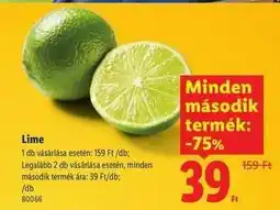 Lidl Lime ajánlat