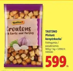 Lidl Tastino Pirított kenyérkocka ajánlat