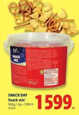 Lidl SNACK DAY ajánlat