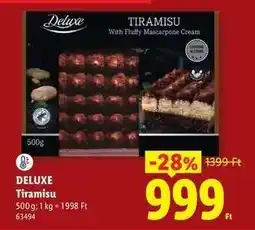 Lidl Deluxe Tiramisu ajánlat