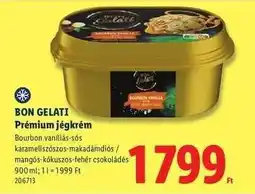 Lidl BON GELATI Prémium jégkrém ajánlat
