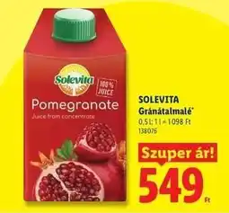 Lidl Solevita Gránátalmalé ajánlat