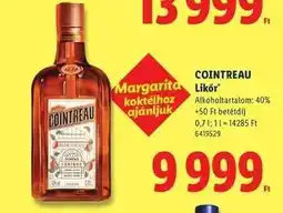 Lidl COINTREAU ajánlat
