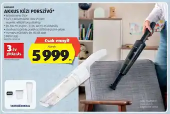 Ambiano Akkus Kézi Porszívó