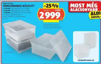 TÁROLÓDOBOZ KÉSZLET
