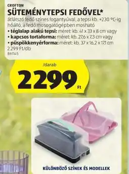 ALDI Sütőmánytepsi fedővel ajánlat