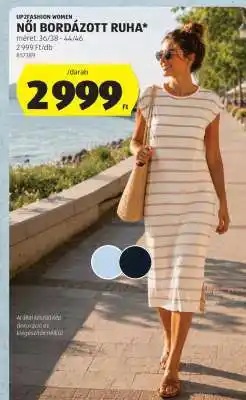 ALDI Női bordázott ruha ajánlat