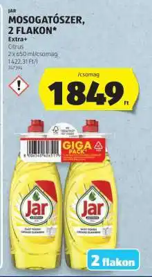 ALDI Jar Mosogatószer, 2 Flakon ajánlat