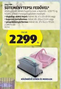 ALDI Süteménytepsi fedővel ajánlat