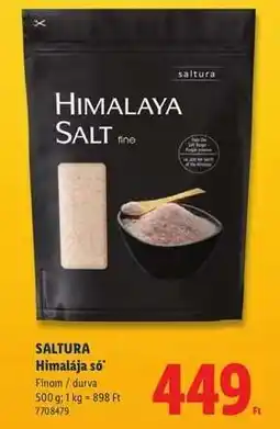 Lidl SALTURA Himalája só ajánlat