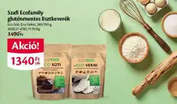 EcoFamily Szafi Ecofamily gluténmentes lisztkeverék ajánlat