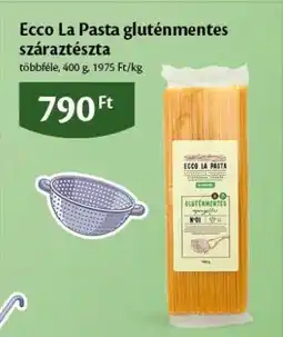 EcoFamily Ecco La Pasta gluténmentes száraztészta ajánlat