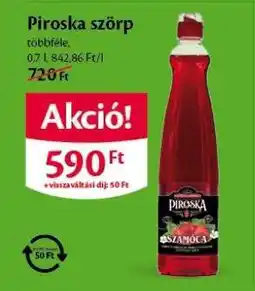 EcoFamily Piroska Szörp ajánlat