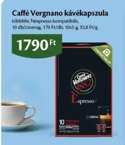 EcoFamily Caffè Vergnano kávékapszula ajánlat