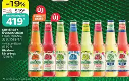 Auchan Somersby üveges cider ajánlat