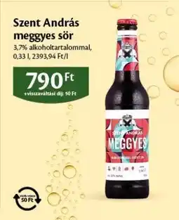 EcoFamily Szent András meggyes sör ajánlat