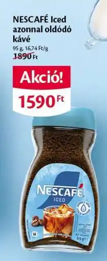 EcoFamily Nescafé Iced azonnal oldódó kávé ajánlat