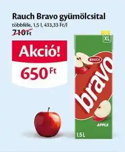 EcoFamily Rauch Bravo Gyümölcsital ajánlat