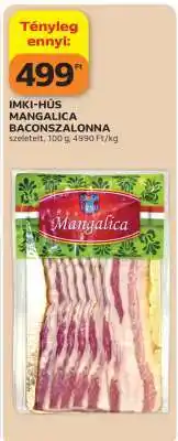 Auchan IMKI-HÚS Mangalica Baconszalonna ajánlat