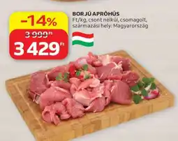 Auchan Borjú Apróhús ajánlat
