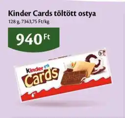 EcoFamily Kinder Cards töltött ostya ajánlat