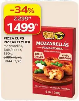 Auchan PIZZA CUPS PIZZAKELYHEK ajánlat
