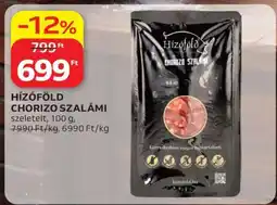 Auchan Hízóföld Chorizo Szalámi ajánlat