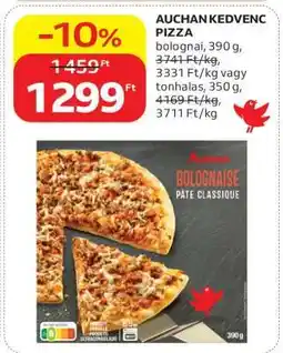 Auchan AUCHAN KEDVENC PIZZA ajánlat