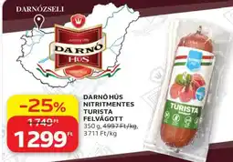 Auchan Darnó Hús Nitritmentes Turista Felvágott ajánlat