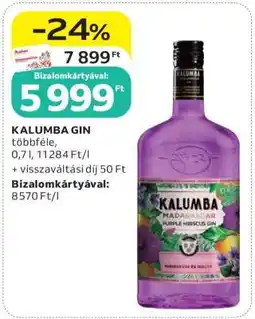 Auchan Kalumba gin ajánlat