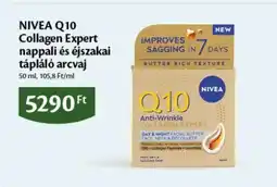 EcoFamily NIVEA Q10 Collagen Expert nappali és éjszakai tápláló arcvaj ajánlat
