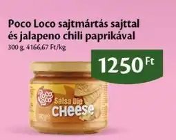 EcoFamily Poco Loco sajtmártás sajttal és jalapeno chili paprikával ajánlat