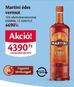 EcoFamily Martini édes vermut ajánlat