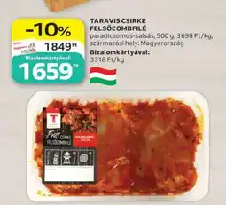 Auchan TARAVIS CSIRKE FELSŐCOMBFILÉ ajánlat