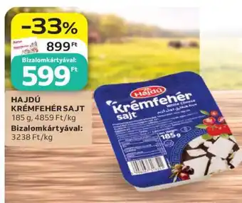 Auchan Hajdú Krémfehér Sajt ajánlat
