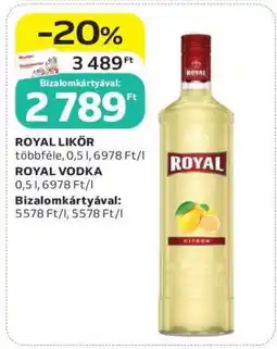 Auchan ROYAL LIKŐR ajánlat
