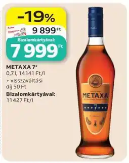 Auchan Metaxa 7 ajánlat