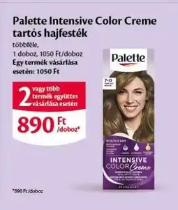 EcoFamily PALETTE INTENSIVE COLOR CREME TARTÓS HAJFESTÉK ajánlat