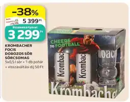 Auchan KROMBACHER FOCIS DOBOZOS SÖR SÖRCSOMAG ajánlat