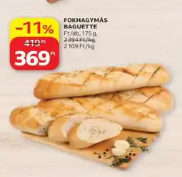 Auchan Fokhagymás Baguette ajánlat