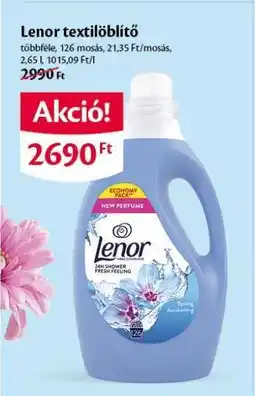 EcoFamily Lenor textilöblítő ajánlat